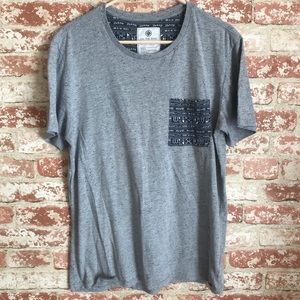 On The Byas Tribal Grey Gray Tee